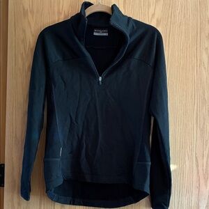 Icebreaker Black Half-Zip Sweater